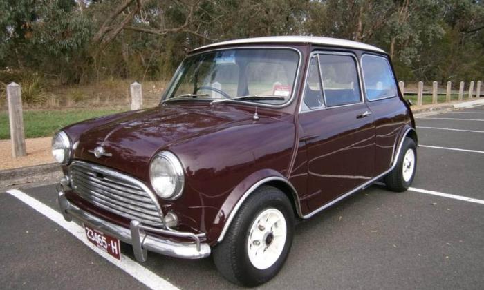 1 Burgundy MK1 Morris Cooper S 1969 Classic Register exterior image (2).jpg