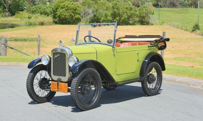 1929 Austin Seven 7 Chummy convertible tourer green Australia for sale (1).jpg