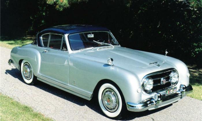 1954 Nash Healey Hardtop coupe Le Mans coupe Silver (1).jpg