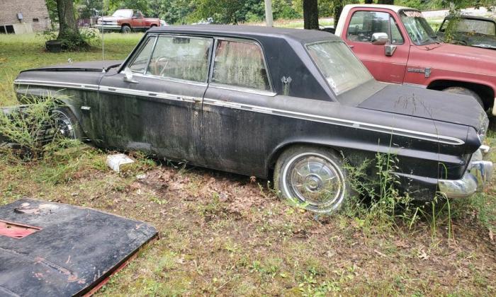 1964 289 Daytona hardtop unrestored black paint (1).jpg