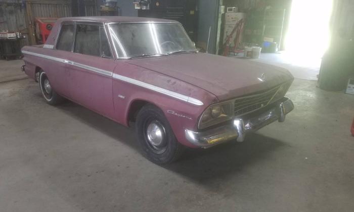 1964 Bordeaux Red Studebaker Daytona Sport Sedan unrestored project USA (2).jpg