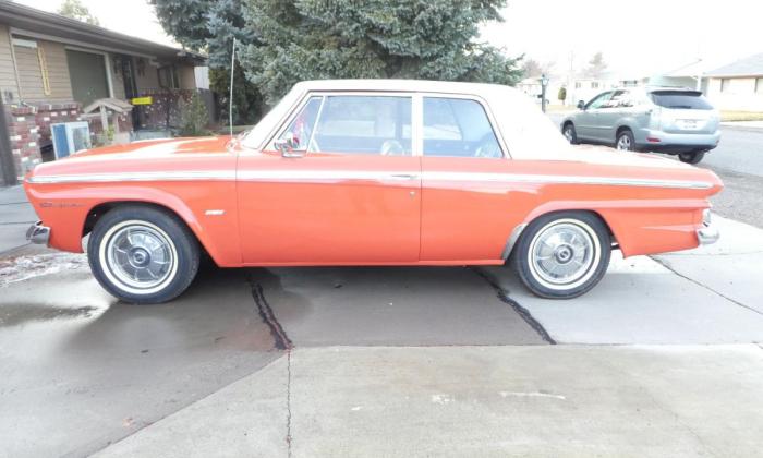 1965 Studebaker Sports Sedan Daytona 2-door Sienna red with white vinyl roof (1).jpg