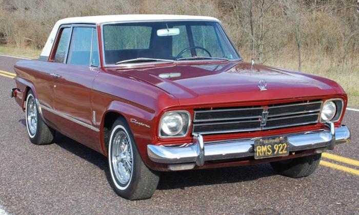 1966 Studebaker Daytona Sport Sedan V8 red white roof (9).jpg