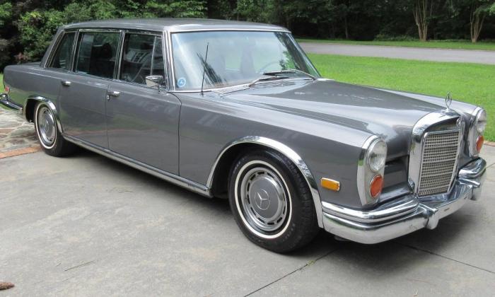 1969 Mercedes 600 Pullman Grosser Limousine Grey short wheelbase SWB (24).jpg