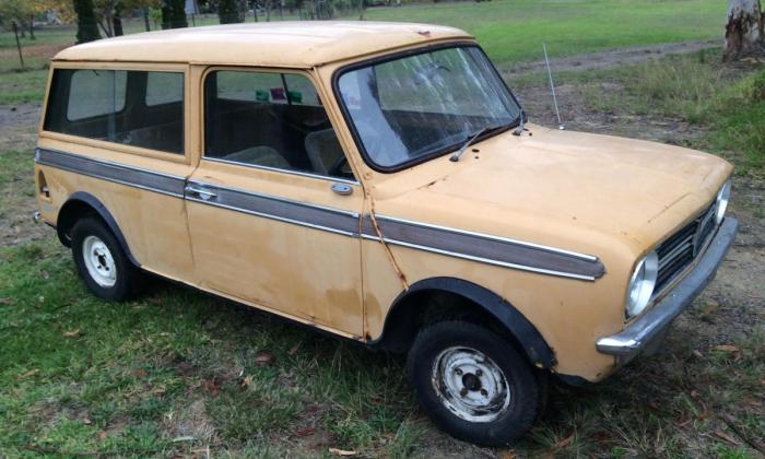 1972 Austin Mini Clubman Estate (British).JPG