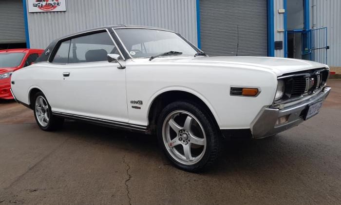 1974 230 series Datsun 260C coupe hardtop white images South africa UK import (1).jpg