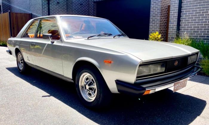 1974 Fiat 130 coupe silver Australia restored images (1).jpg