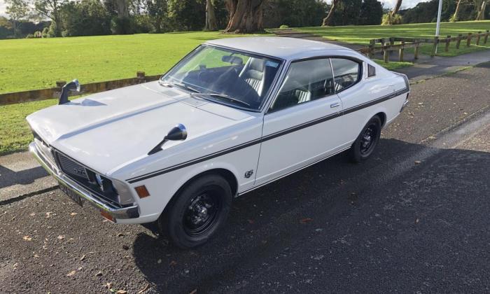 1974 Mitsubushi GTO coupe white NZ image 2021 (8).jpg