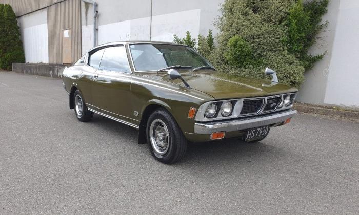 1975 Mitsubishi Galant GTO Hardtop coupe Green original located NZ (6).jpg