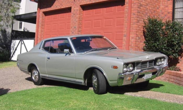 1976 Datsun 260C Coupe Silver images Australia (1).JPG