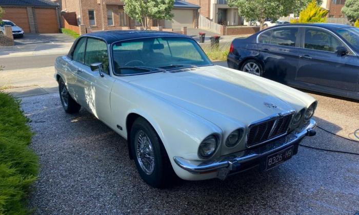 1976 Jaguar XJC Coupe 6 cylinder 4.2 white coupe Australia (1).jpg