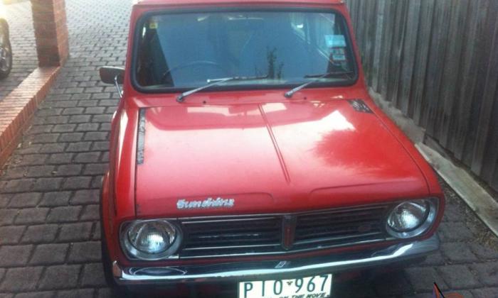 1977 Red Leyland Mini Sunshine sunroof images Australia (1).jpg