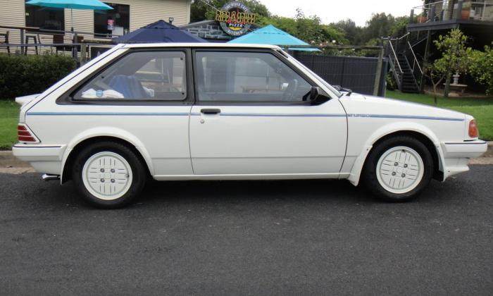 1982 Ford Laser KB White Lightning Turbo 2 door hatch images Australia (10).jpg