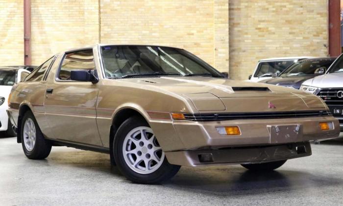 1983 Mitsubishi Starion JA turbo Australia gold (2).jpg