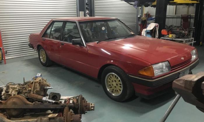 1983 XE Falcon ESP 6 cylinder Hermitage Red  (10).JPG