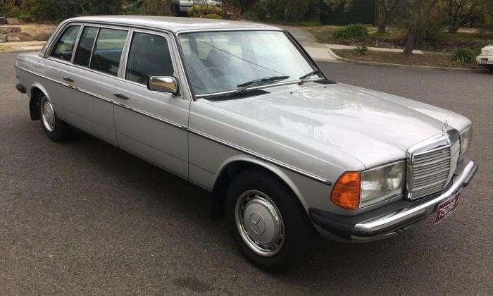 1985 Mercedes W123 250 Long Wheel Base factory limousine images Australia (1).jpg