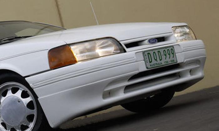 1988 White Brock Ford Falcon S B8 number 014 (1).jpg