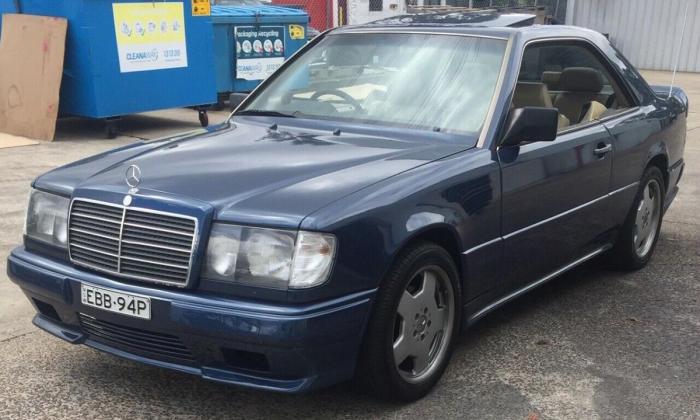 1989 Deep Blue Mercedes 300CE coupe (2).jpg