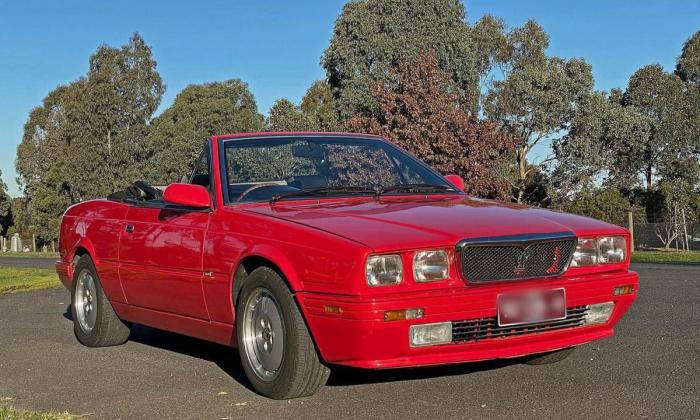 1990 Maserati Biturbo Spyder convertible red images RHD (12).jpg