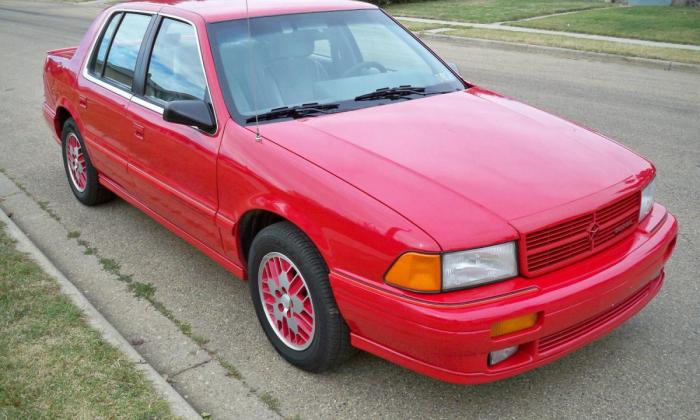 1991 Dodge Spirit RT Sedan Turbo Red images (12).jpg