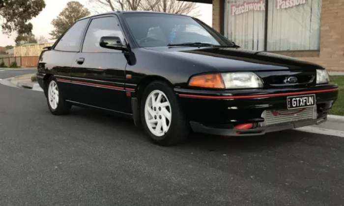 1992 Black Ford Laser TX3 KH 2021 Australia Turbo (1).png