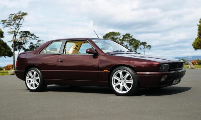 1996 Maserati Ghibli GT Coupe burgundy maroon images RHD rare images (16).jpg