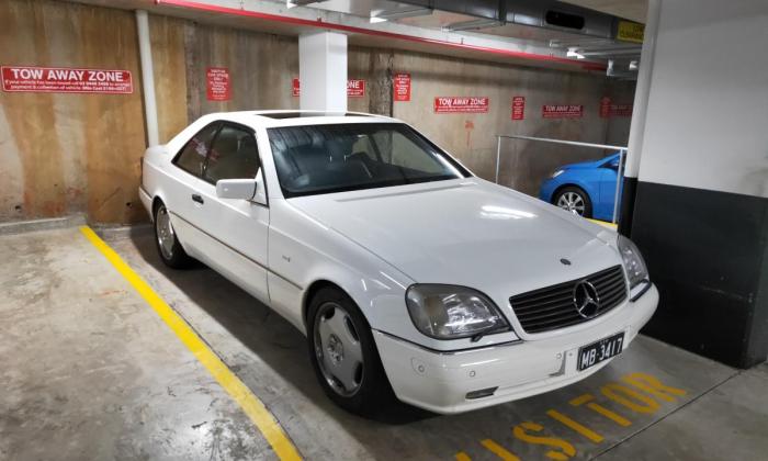 1996 Mercedes CL500 White coupe Australian delivered future classic (1).jpg