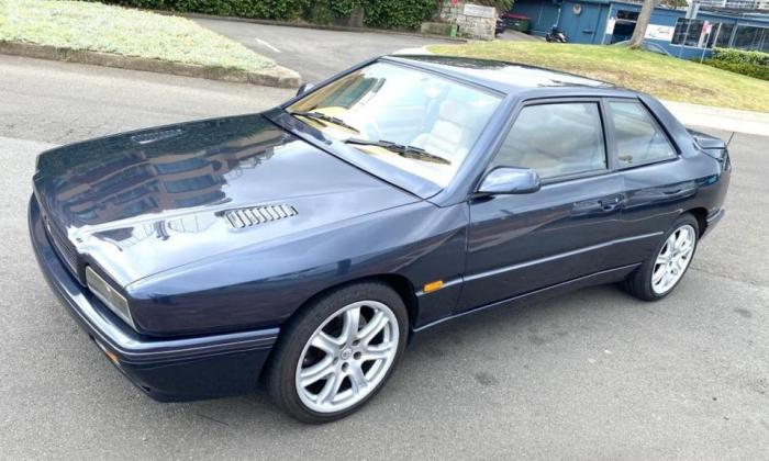 1997 Maserati Ghibli GT dark blue exterioe images RHD Australia(1).jpg