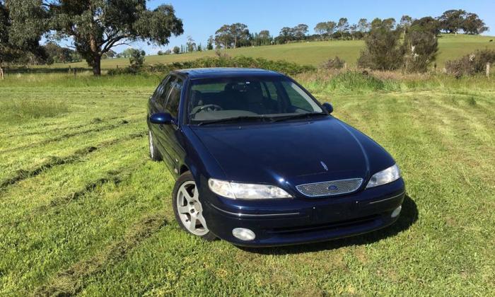 1998 Ford Fairlane FBT tickford navy blue paint images classic register (7).jpg