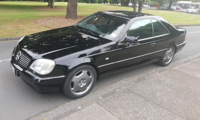 1998 Mercedes CL500 C140 coupe black images (12).jpg