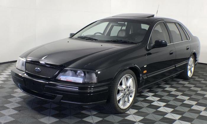 1999 Ford Fairlane Tickford TL50 South Australia Black (1).jpg