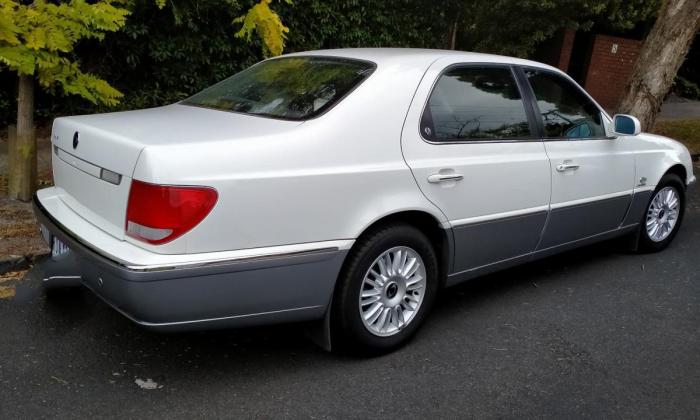 2005 White Ssangyong Chairman Sedan Mercedes Australia for sale (2).jpg