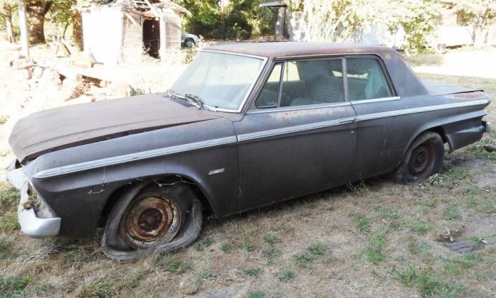 Black 1964 Studebaker Daytona with powershift auto transmission 289 unrestored (1).jpg