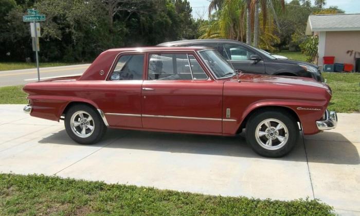 Burgundy 1966 Studebaker commander 2 door sedan (2).jpg