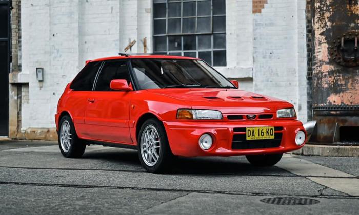 Mazda Familia GTR Red Group A images Australian import (3).jpg