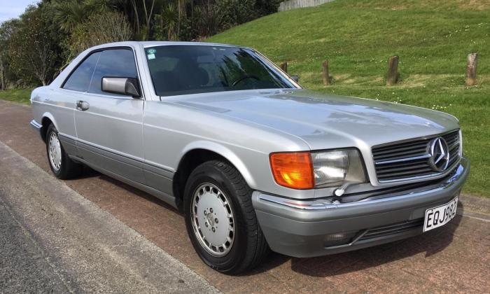 Mercedes 560SEC LHD with cloth trim german spec (1).jpg