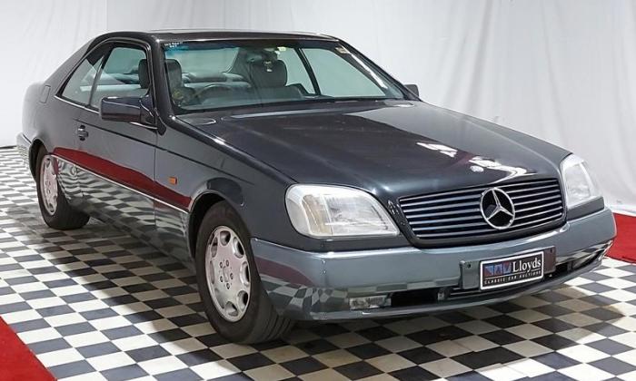 Mercedes Blue-black S500 coupe C140 W140 coupe (22).jpg