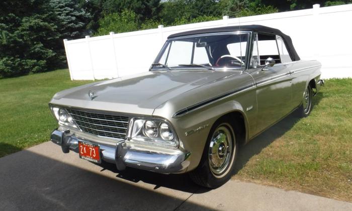 Moonlight Silver 1964 Studebaker Daytona convertible last built (11).jpg