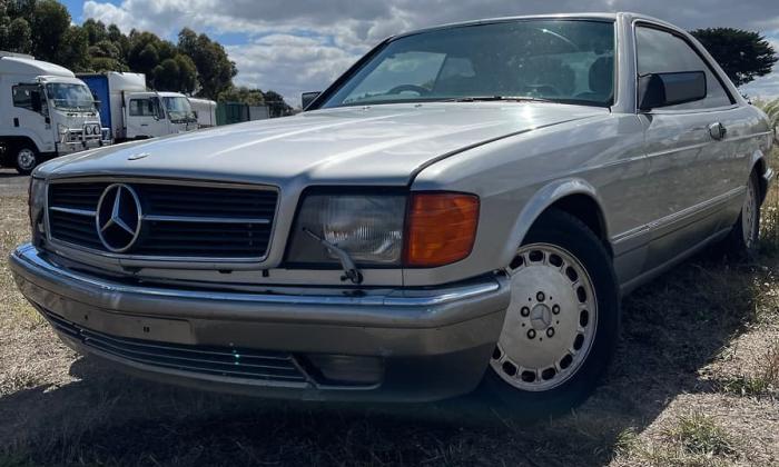 Silver 560SEC Mercedes 1986 Australia images exterior (1).jpg