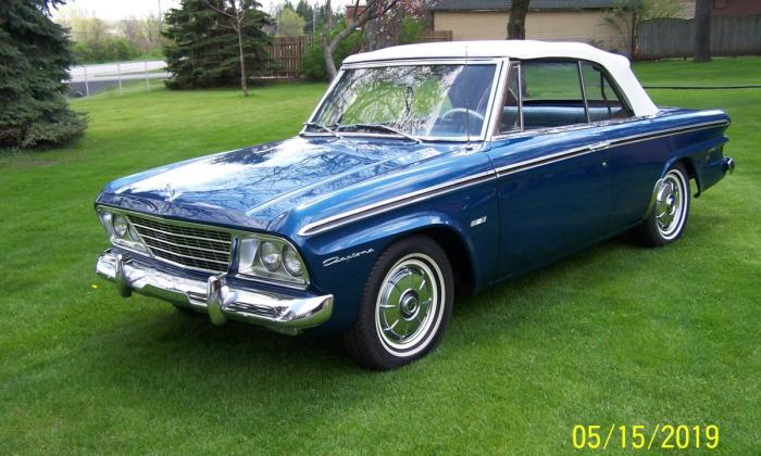 Strato Blue 1964 Studebaker Daytona Convertible restoration images (1).jpg