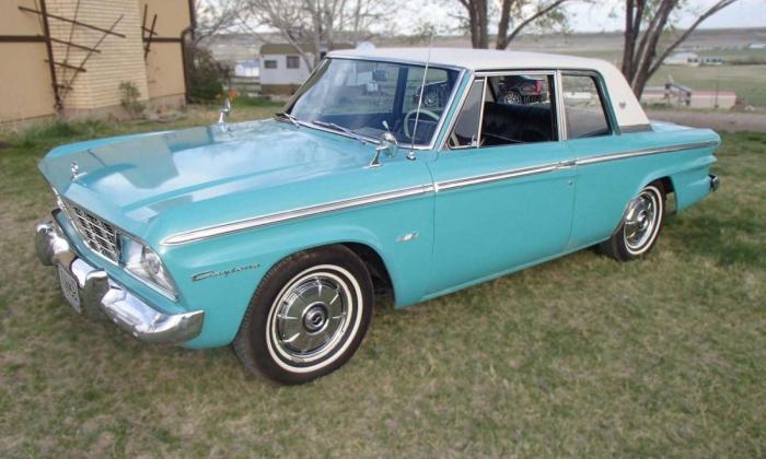 Tahitian Turquoise 1965 Studebaker Daytona Sport Sedan white vinyl roof register (1).jpg