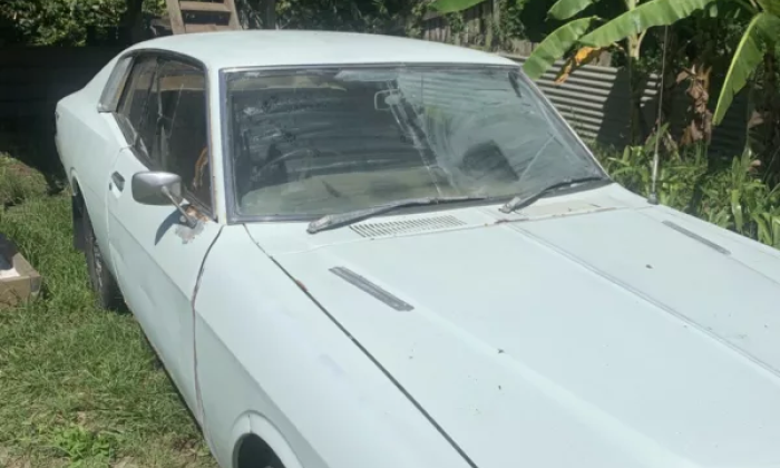 Toyota Corona MKII MX22 Hardtop Australia white unrestored 2021 images (1).png
