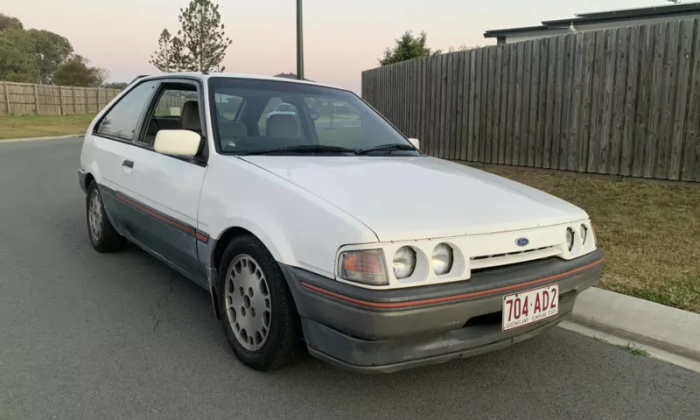 White 1988 KE Laser TX3 Turbo Front wheel drive white images (1).png