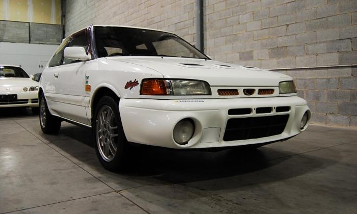 White Mazda Familia GT-R montreal Canada (14).JPG