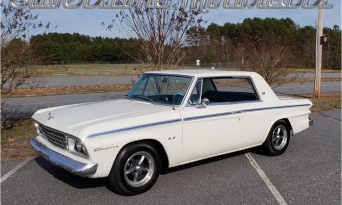 White with blue interior Studebaker Daytona Hardtop half vinyl trim (1).jpg