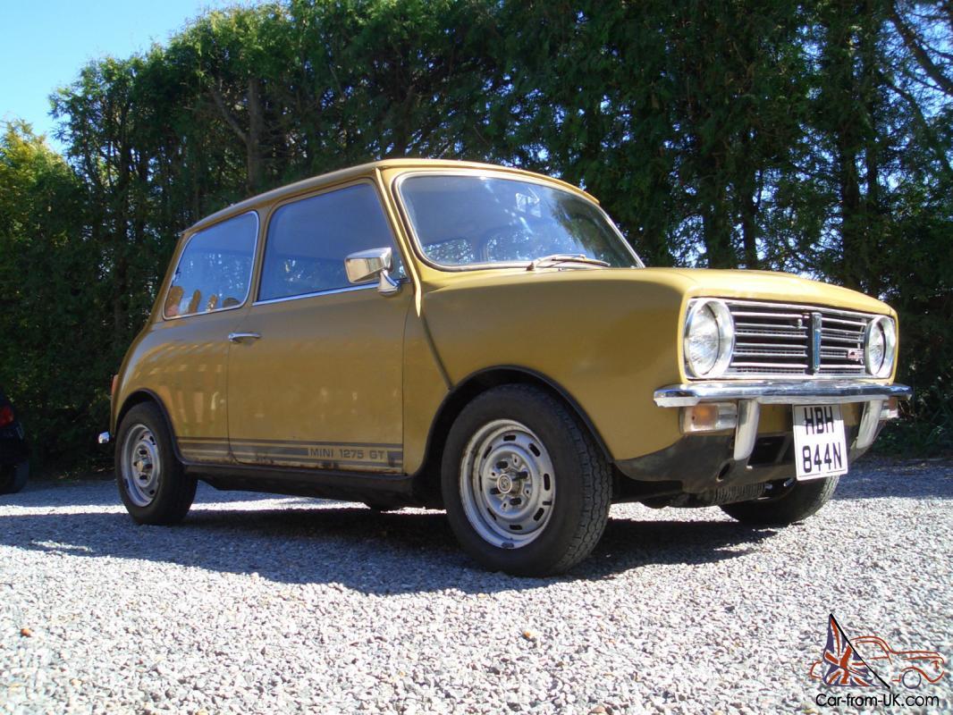  1974 Mustard yellow 1275 GT Mini for sale (1).jpg