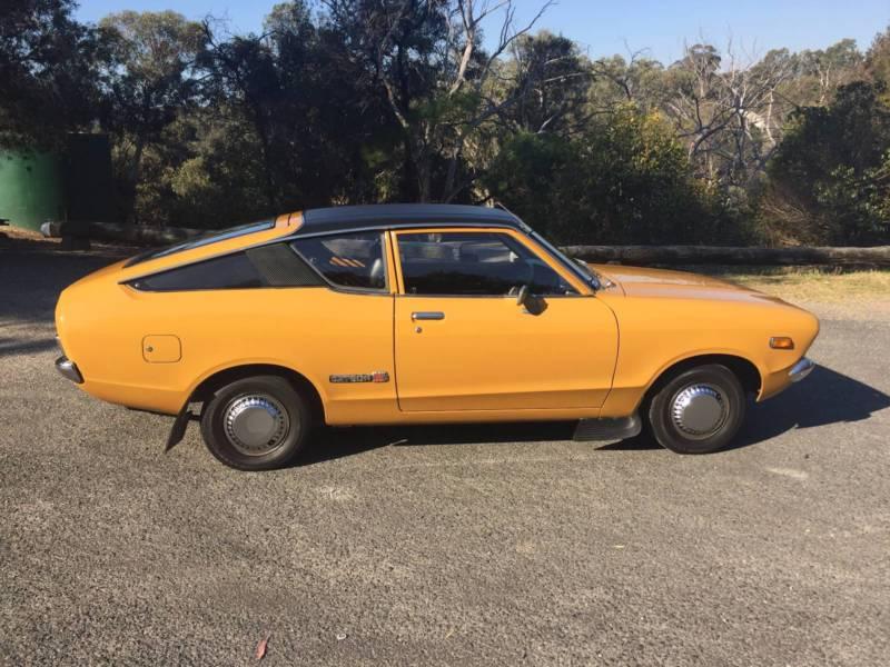 1 1974 Datsun 120Y Coupe fastback orange paint images original (5).JPG