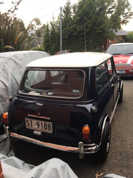 1 Australian Morris Cooper S MK1 Morris Marine Blue Tasmania  (18).JPG