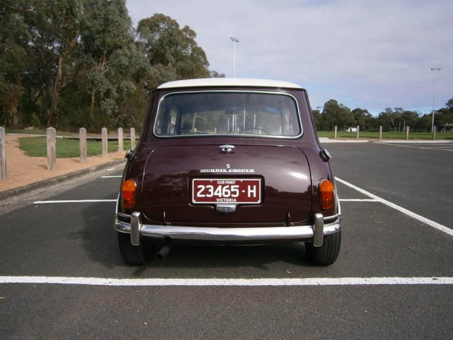 1 Burgundy MK1 Morris Cooper S 1969 Classic Register exterior image (12).jpg