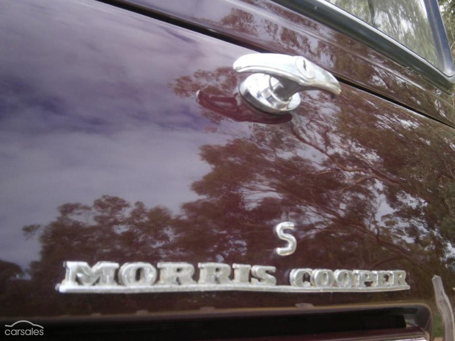 1 Burgundy MK1 Morris Cooper S 1969 Classic Register exterior image (8).jpg